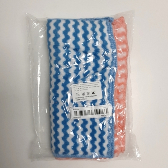 5pc Microfiber Dish Cloth Set - Picture 4 of 4